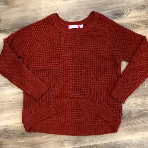 Burnt Orange Sweater - Picture 2 of 3